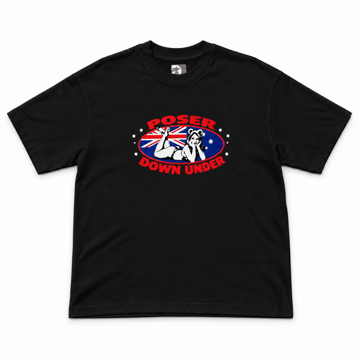 DOWN UNDER TEE - SE7EN X POSER