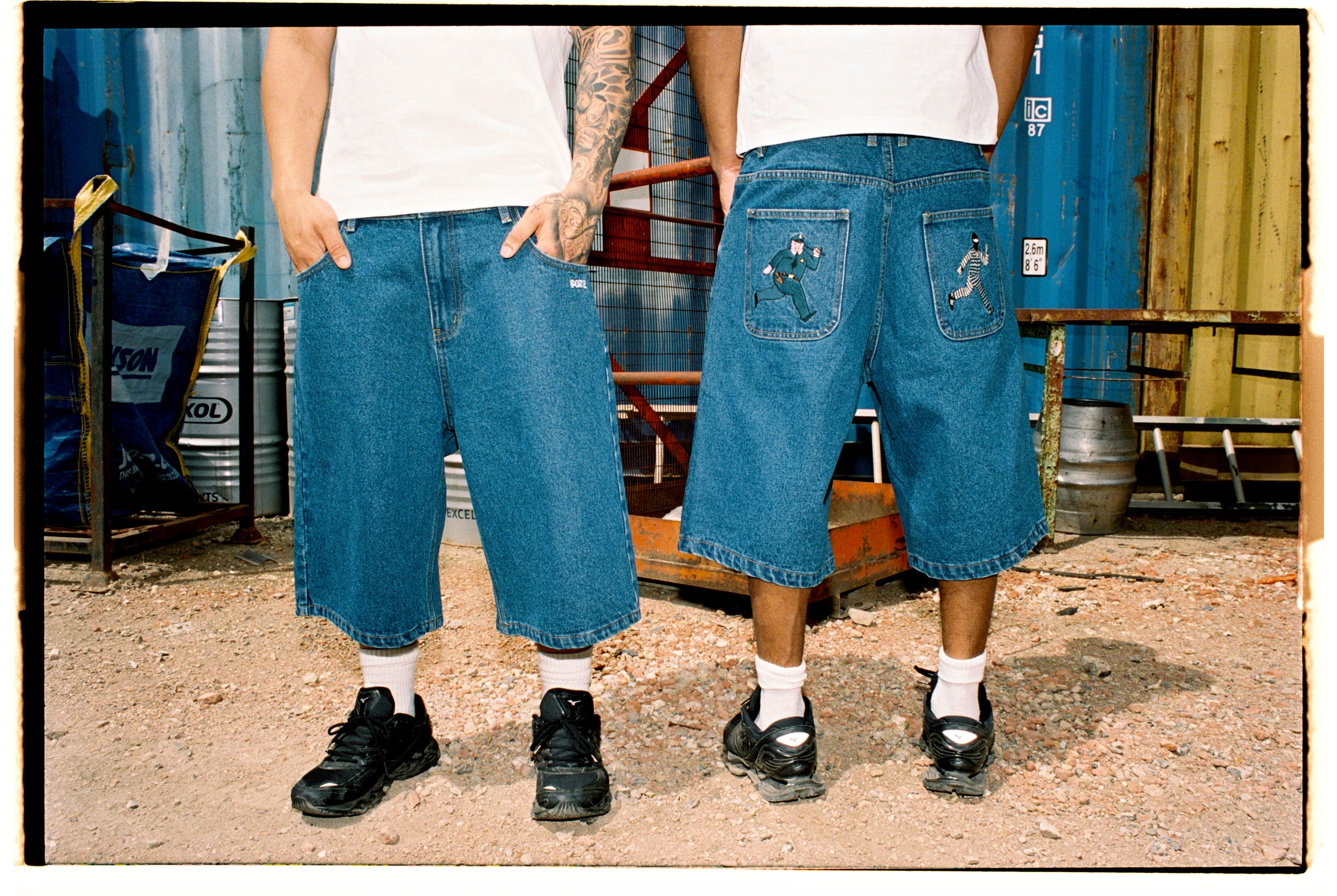Cops & Robbers Jorts