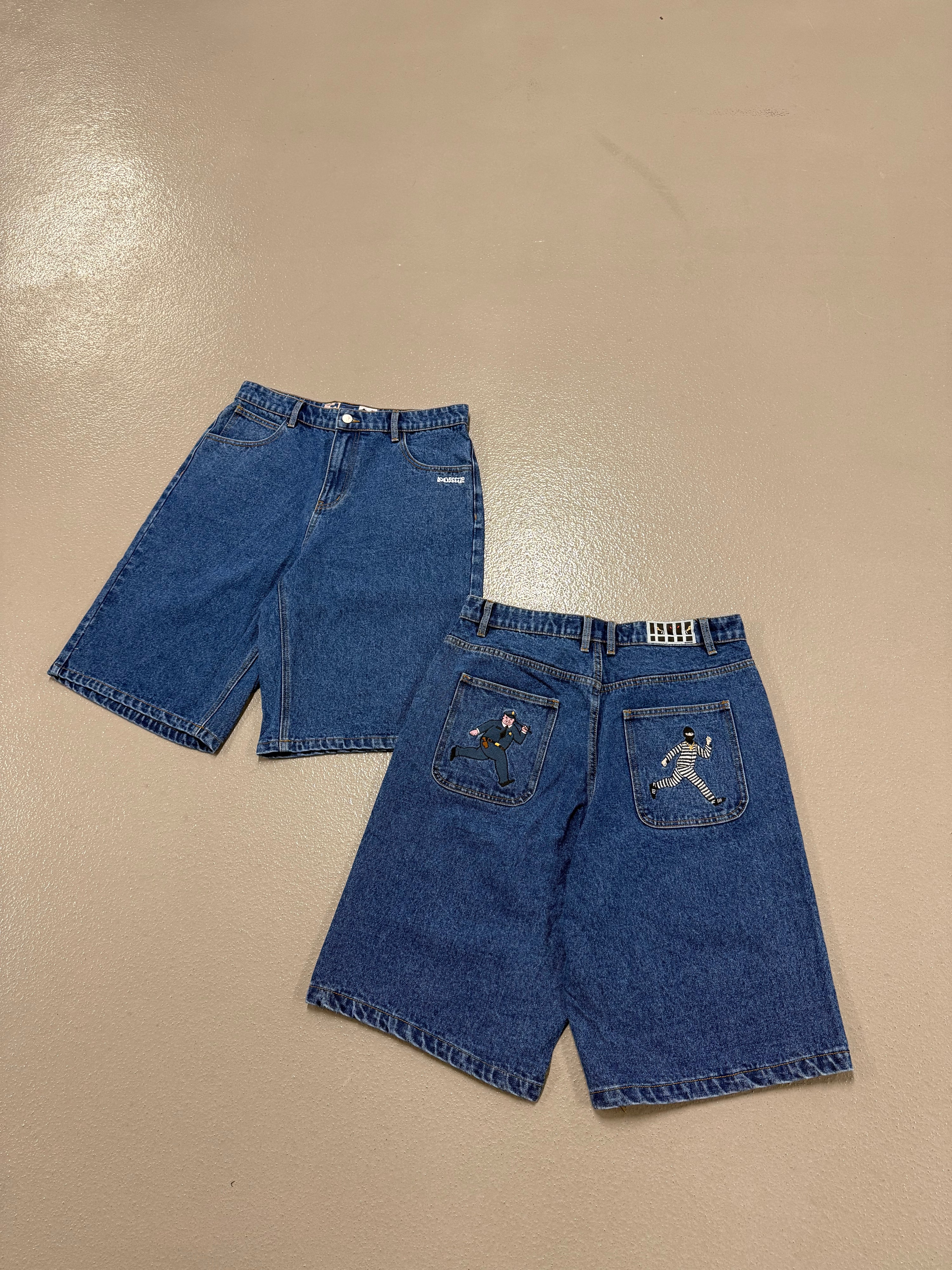 Cops & Robbers Jorts