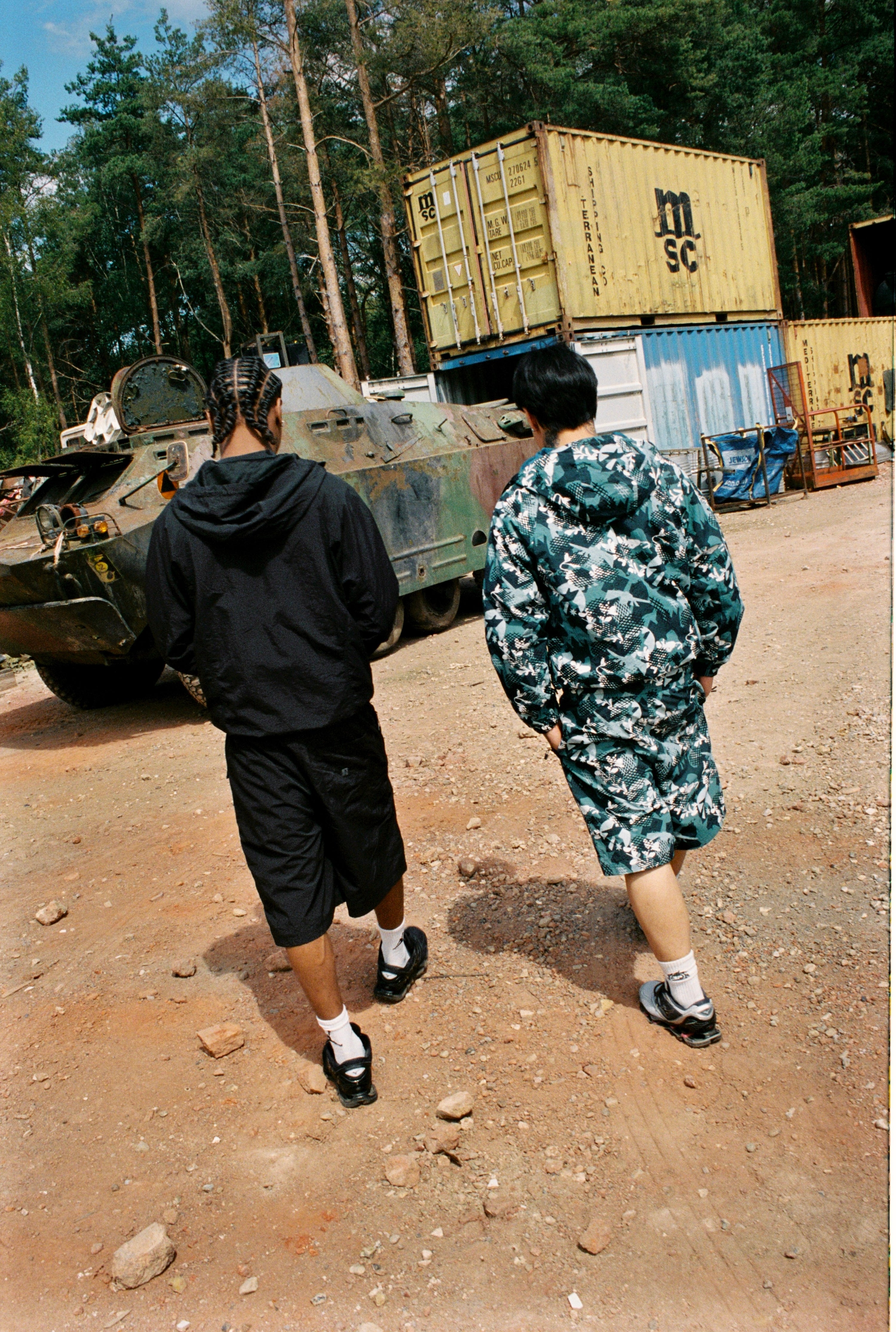 Flecktarn Shorts
