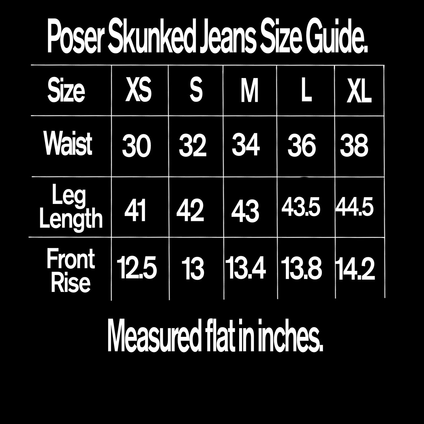 Skunked Jeans