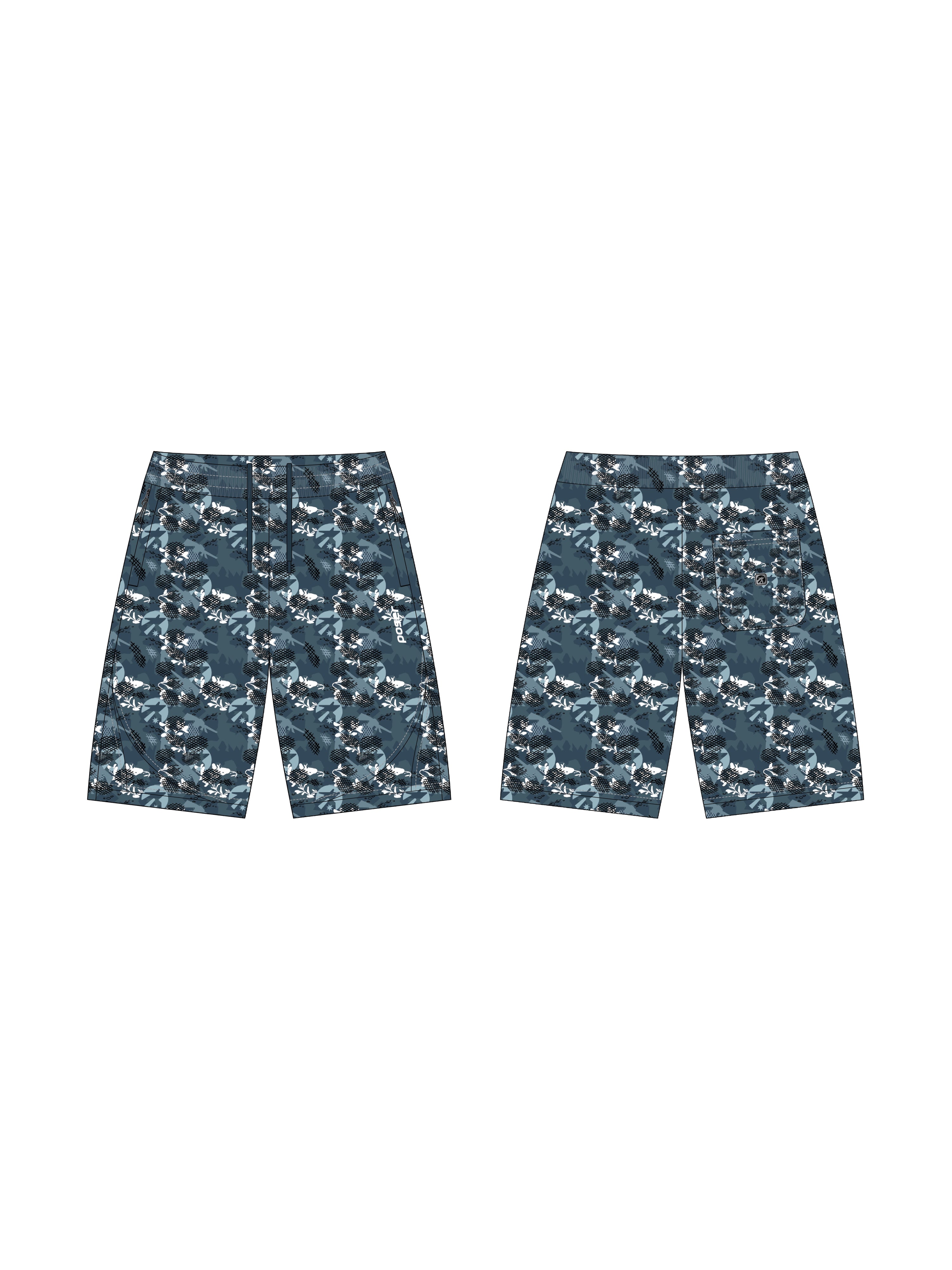 Flecktarn Shorts